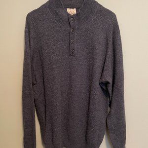 Jos A. Bank XL Dark Grey Sweater LIKE NEW!